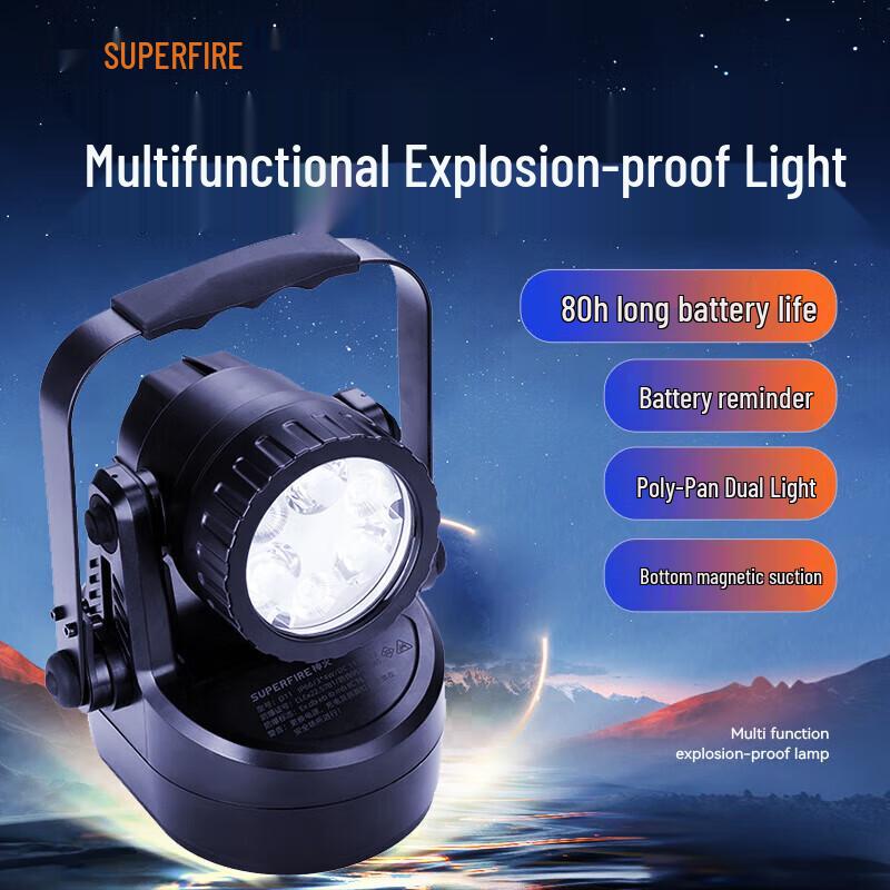 SupFire Professional Rechargeable LED Lighting Series