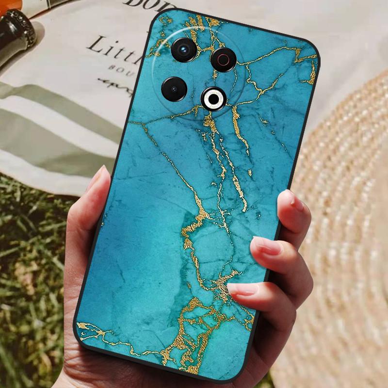 Für Tecno Spark 30 Pro KL7 Hülle Luxus Handy Silikon Rückseite für Tecno Spark 30Pro 4G Hüllen Schutz Stoßfest Schale Capas