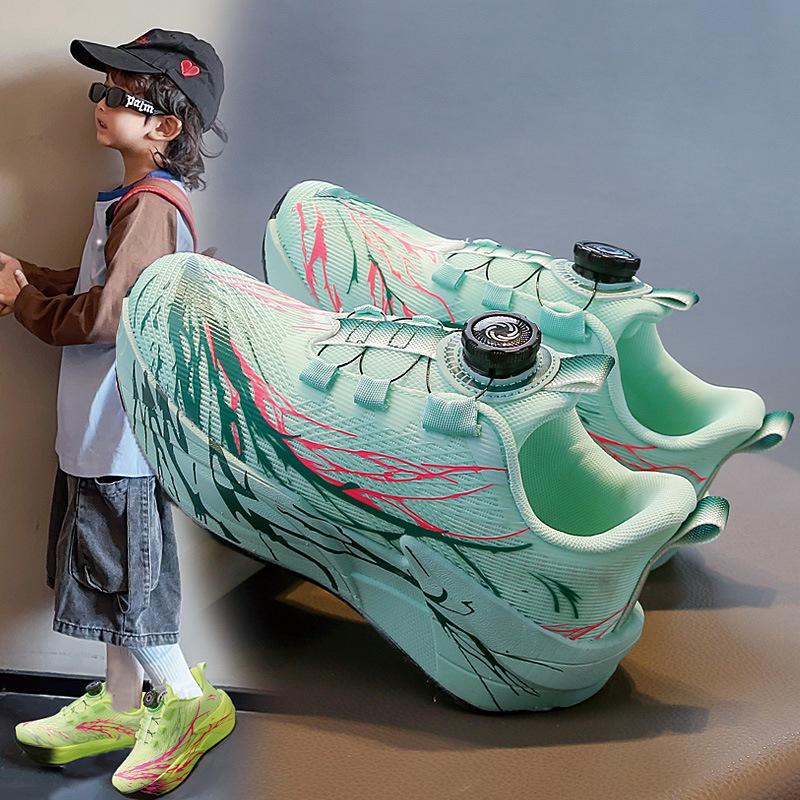 

2025 Early Autumn Heartbeat 6th Generation Carbon Board Running Shoes Student Boys and Girls Running Sports New Buffer Shock Absorption Discoloration 39 inner length 23.8cm светло-синий