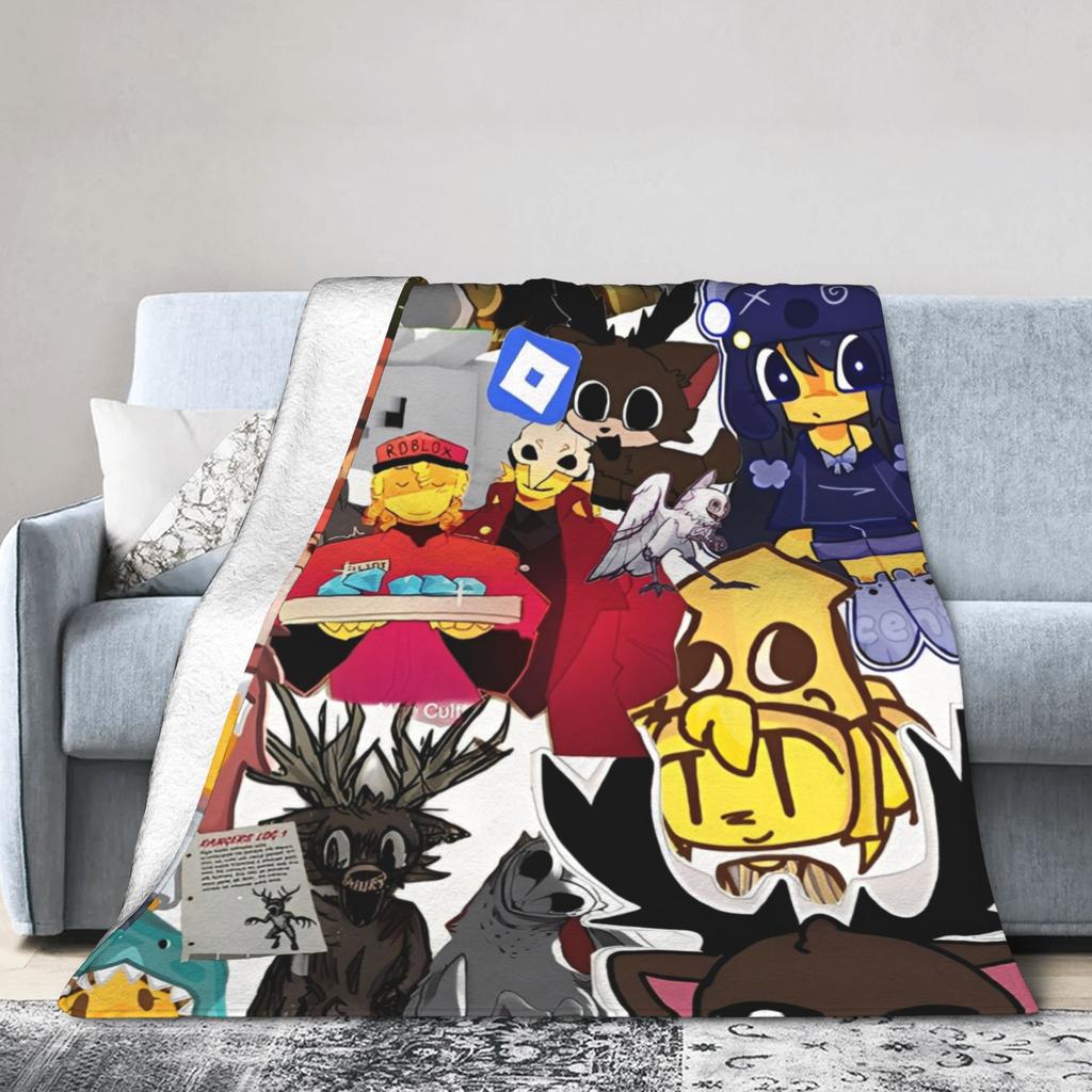 99 Nights in the Forests Blanket Multi-size Super Soft and Warm Video Games Throw Blankets for Sofa Couch and Bed