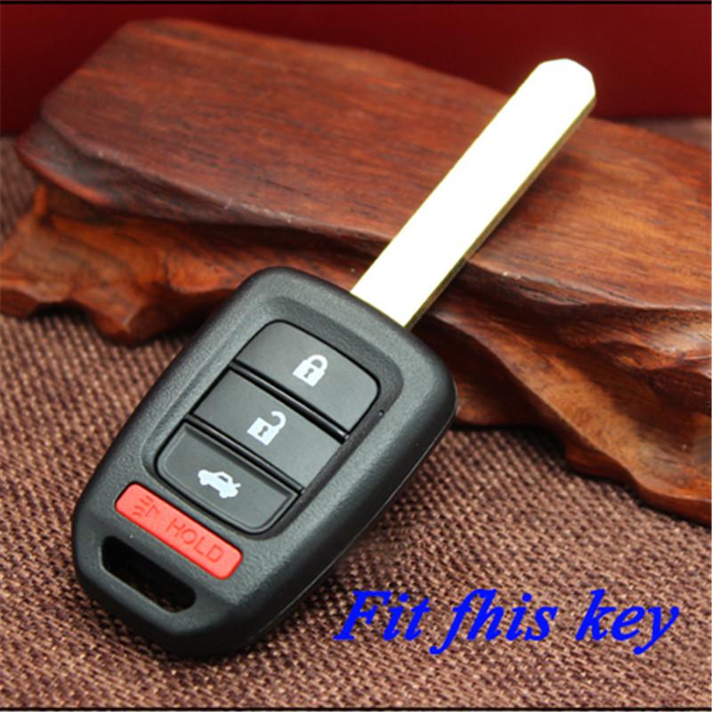 ZAD silicone rubber car key fob cover case shell cap for Honda accord CIVIC CRV jazz HR-V HRV 2013 2014 2015 2016 remote key