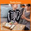Halloween Party Bingo Entertainment Set With Call Cards And Stickers For Family And Kids