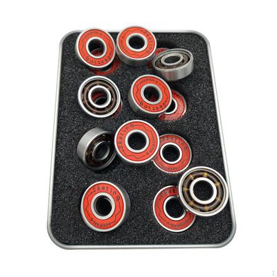 16 Pieces Skateboard Bearings ABEC-9 Roller Bearing for Longboard Decks Accessories