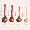 1Pieces Wooden Spoon Soup Ladle Kitchen Utensils Tableware Cooking Catering Supplies Non Stick Pot Outdoor Tableware