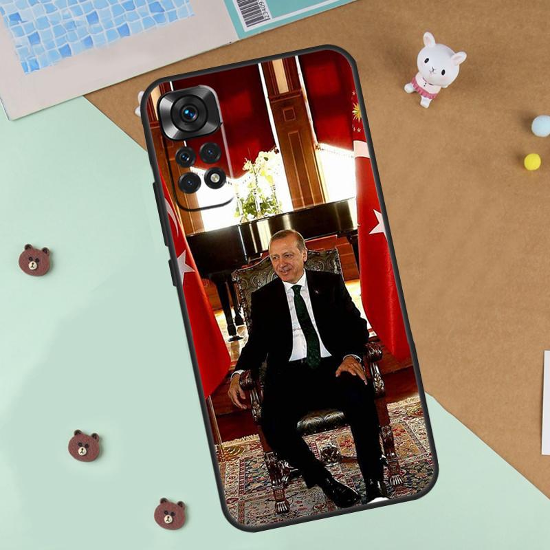 Turkey Recep Tayyip Erdogan Case For Xiaomi Redmi Note 13 14 9 10 11 12 Pro 10S 11S 12S Cover For Redmi 13C 10C 12C 14C