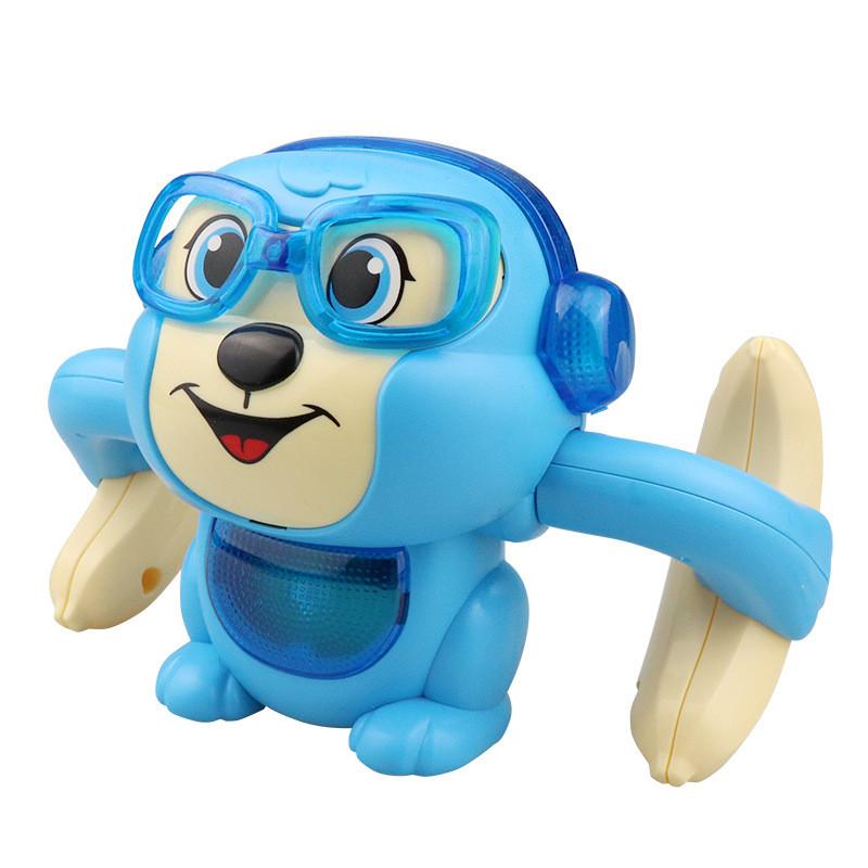 Electric Tumbling Monkey-kid Toys, Voice Control, Induction, Light and Music
