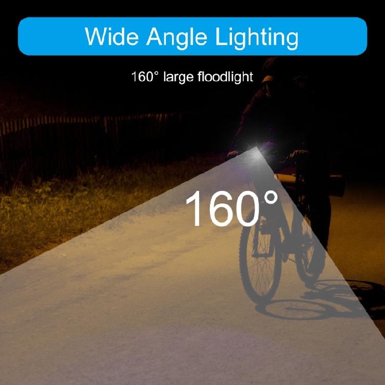 Bright LED Rechargeable Bike Light 3 Light Modes Waterproofs Road Bicycles Light Front Headlight Easy to Install