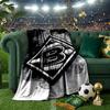 Coperta Borussia Verde Nera Leggera Coperta Ideale per il Letto Perfetta per Viaggi, Campeggio, Soggiorni, Uffici, Divani, Regalo di Natale per Fan