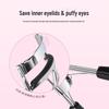 Sunflower Macaron Eyelash Curler: Long-lasting, Beginner-Friendly, Portable Stainless Steel Curler
