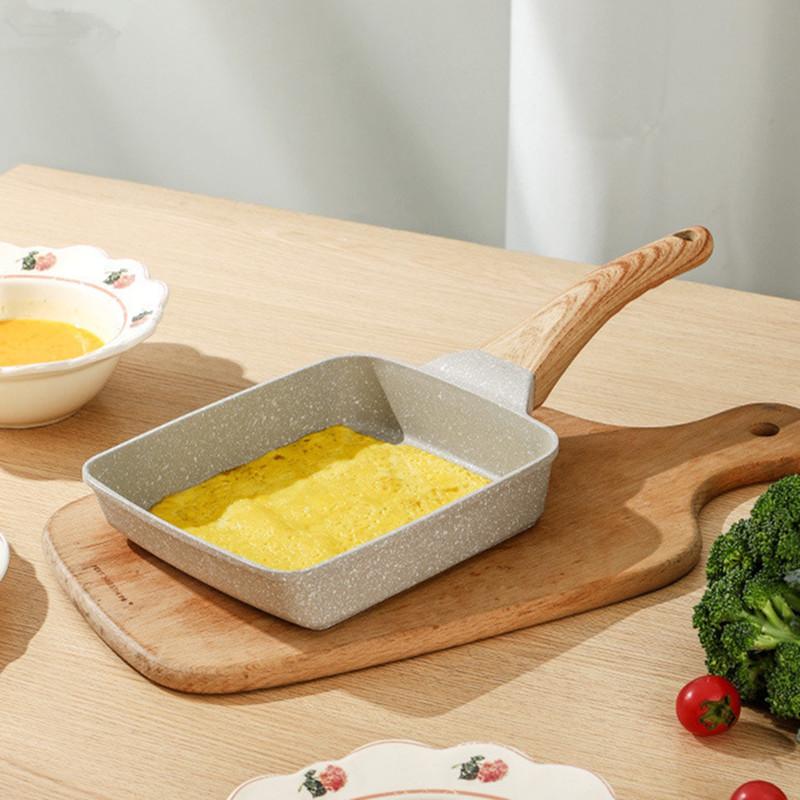 Maifan Stone Durable Non-Stick Frying Pan Spatula Household Pancake Tamagoyaki Breakfast Maker Cooking Pot Kitchen Cookware