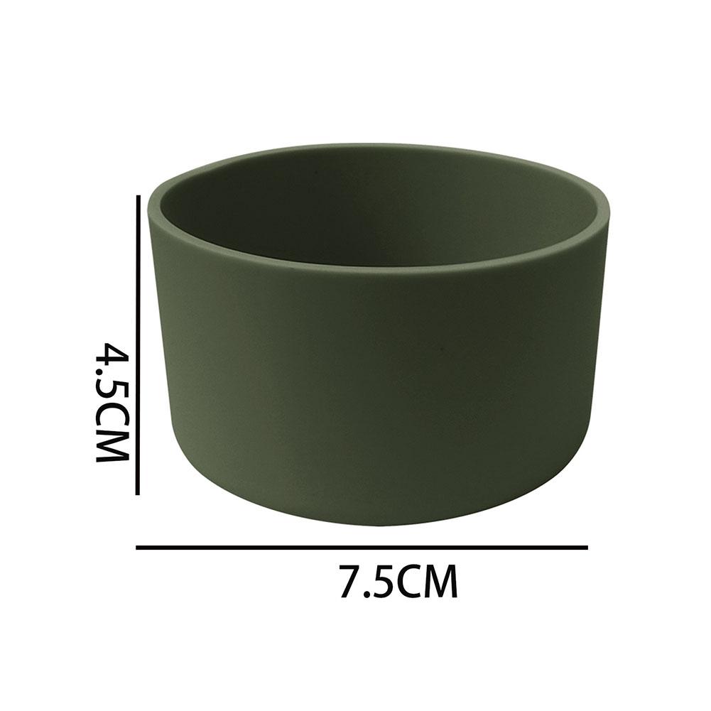 7.5/9cm Silicone Cup Base Protective Cover Rubber Bottom Pad 32-40oz Universal Flask Base Insulation Case