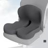 L-Shaped Integrated Seat Cushion Memory Foam Cushion with Lumbar Support Back And Seat Cushion for Tailbone Pain Relief Car Seat Office Chair