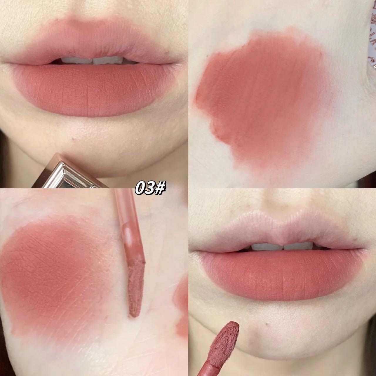 

Новый шоколадный магазин Cloud Lip Glaze Velvet Matte Matte Lipstick Lip Cream