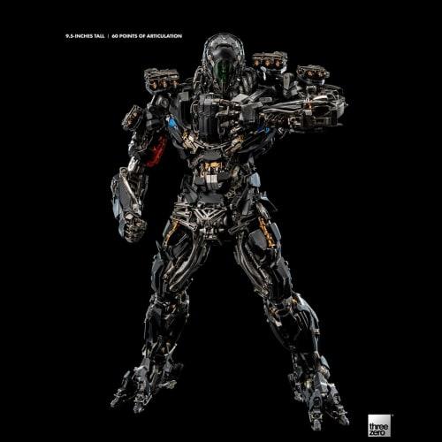 HiPlay Threezero "Transformers: Age of Extinction" Lockdown DLX-Class 3Z04710W0 Action Figure, Painted, Fully Assembled, Made of ABS, Alloy, and PVC
