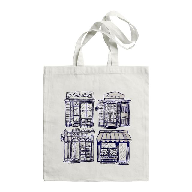 Женская сумка для покупок Холщовая большая сумка Эстетические сумки Harajuku Большие вместительные сумки Винтажные сумки на плечо Сумка для покупок 24*26cm