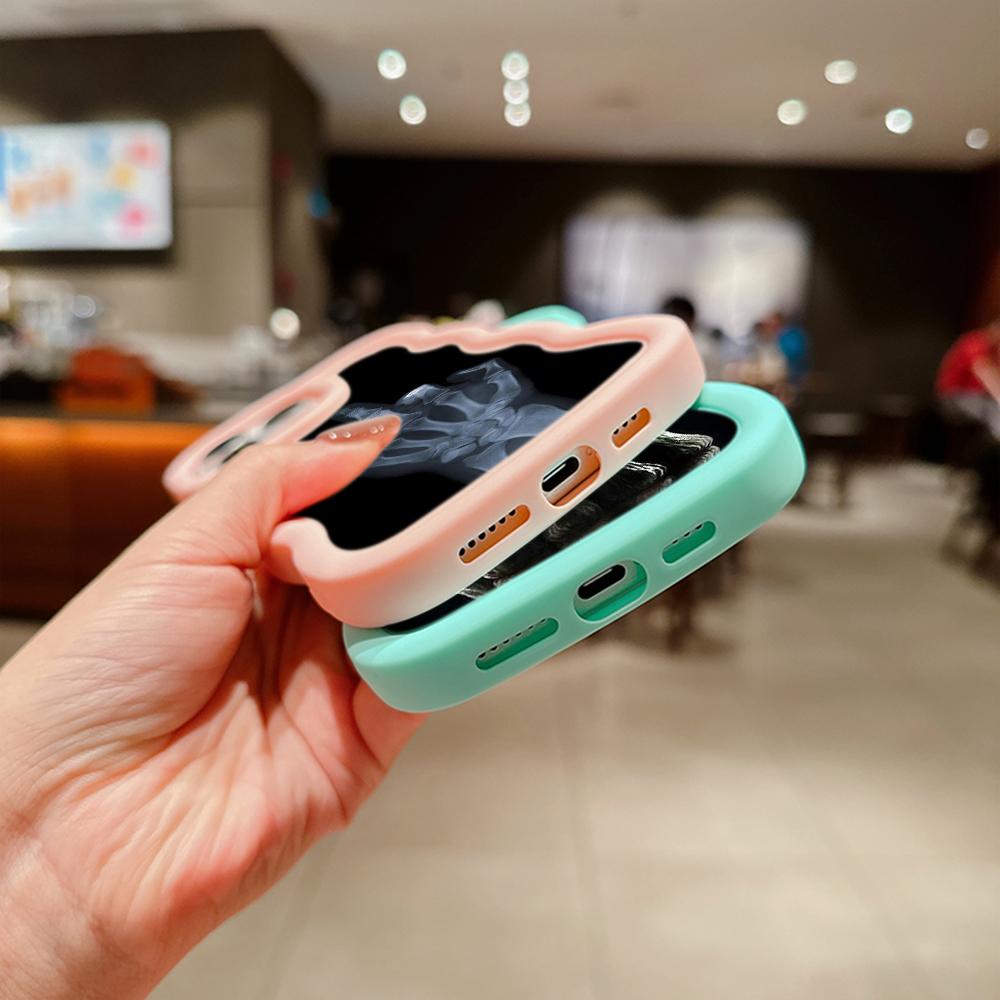 Macaron Soft TPU Phone Case for Samsung A12 A13 A14 A15 A20 A23 A24 A25 A52 A53 A54 A55 J7 S20 S23 FE S24 Ultra Cover Ae56 Art Cartoon Middle Finger