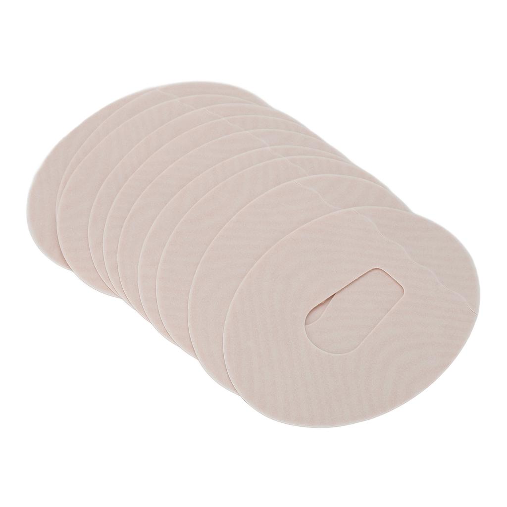 10PCS CGM Sensor Patches Waterproof Sweatproof Comfortable Black Continuous Glucose Monitor Sensor Cover Skin Color