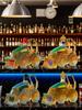 Glass Liquor Bottle Barware Wine Bottle Creative 3D Wine Bottle Glass Decanter Storage For Bar Cabinet Decoration Whiskey Lovers
