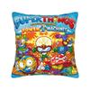 SuperThings Cartoon Square Pillow Cases  Kazoom Power Kindergarten Cushion Covers Awesome Decorative Pillowcase for Sofa cm