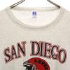 Russell Athletic 90s Made In USA Old SAN DIEGO STATE College Print Short Sleeve T-shirt Men's Used