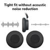 1 Pair Ear Pad Ear Cushions for Evolve 20 20se 30 30II 40 65 65+ Noise Cancelling On-Ear Headphone Earpads Earmuff