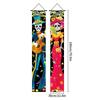 Day of The Dead Decoration Halloween Decoration Outdoor Door Hanging Flags Mexican Party Scary Accessorie Home Decor
