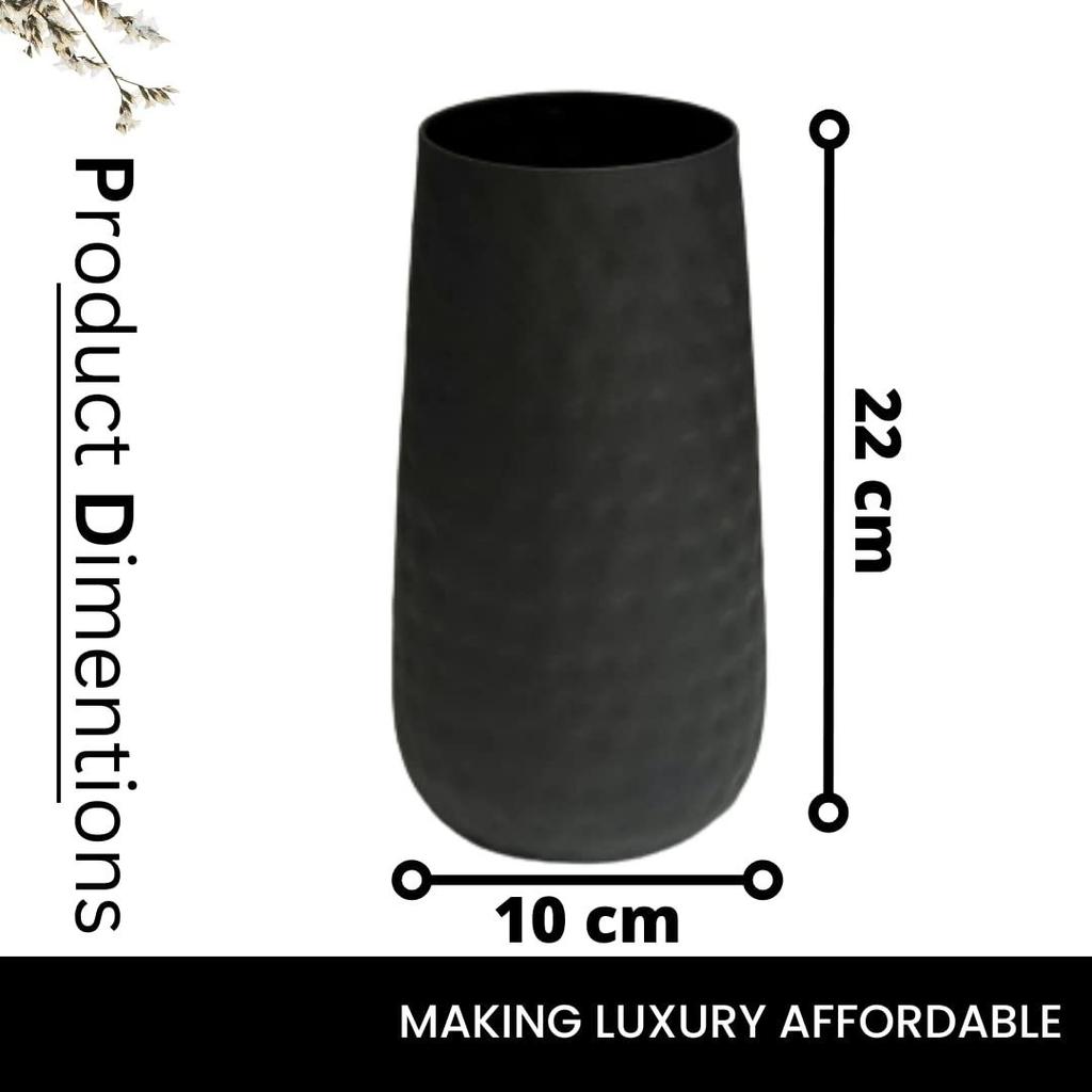 Metal Flower Vase for Home Decor and Living Room Vintage Decor Antique Decor for Home Décor (Gold)