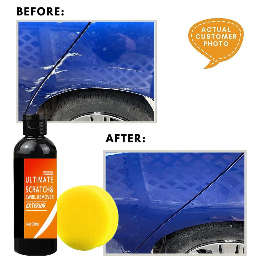 Rukjmqi Car Scratch Repair, Scratch and Swirl Remover - Car Scratch Repair