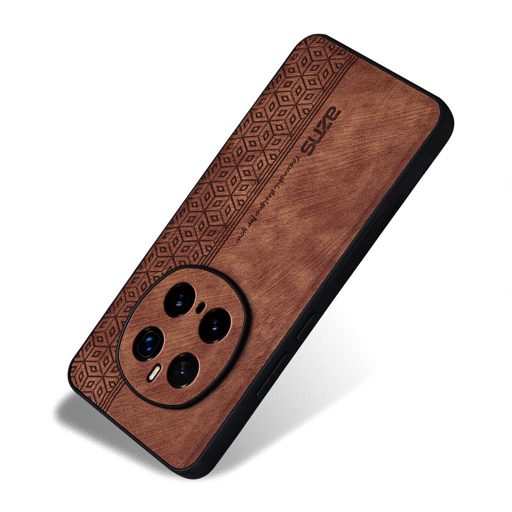 AZNS Für Honor Magic7 Pro 5G Hülle Schutzhülle PU-Lederbezogen TPU-Handyschale