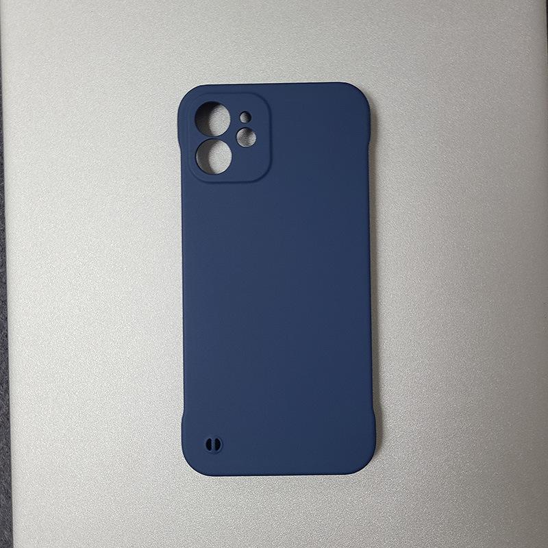 Applicable To IPhone17 Frameless Phone Case Matte Pc Apple 16 Promax Half Bag 1514 Bare Metal Feel Hard