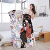 Game N-Needy Girl O-Overdose Microfiber Printed Beach Towel Mountain Climbing Yoga Beach Swimming Running Absorbent Soft Towel