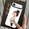 Case for iPhone 17 Pro Max XR 12 14 15 Plus 13 Pro XS Air 16 11 Back Phone Cover Cute Angry Girl