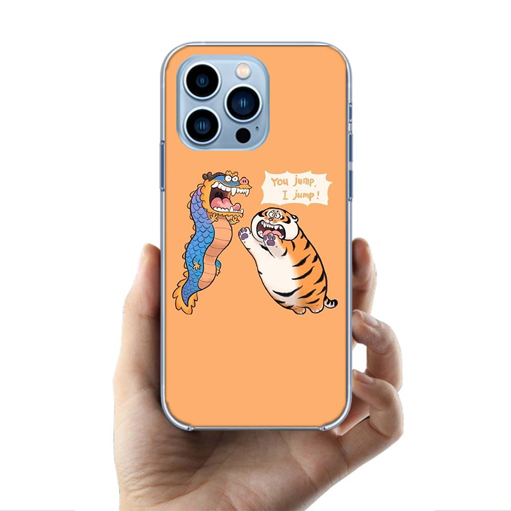 

Manga Dragon Baby Tiger Baby Cases Phone Case For Iphone 17E 16E 17 Air 16 Pro Max 15 Pro 14 Plus 11 13 12 Mini Cover Cases Comp iPhone 14