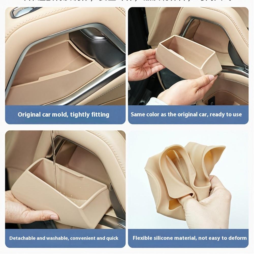 For BYD Formula Leopard 8 Door Inner Handle Storage Box Door Slot Organizer Tray Silicone Pad Modification AccessoriesGood Product