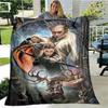 L-Lord of the Rings Printed blanket Flannel Warm Blanket Soft Comfortable Blanket Home Travel Blanket bed linings Birthday Gift