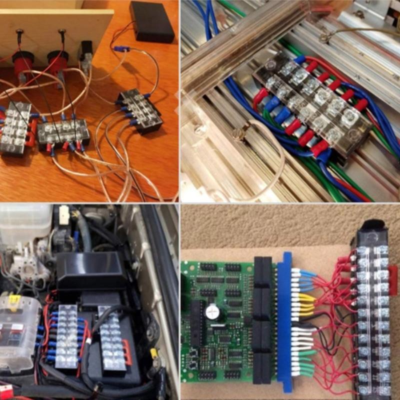 Durability Terminals Connectors with ABS and Steel Construction 600V 15A for Corrosions Resistance in Harsh Conditions