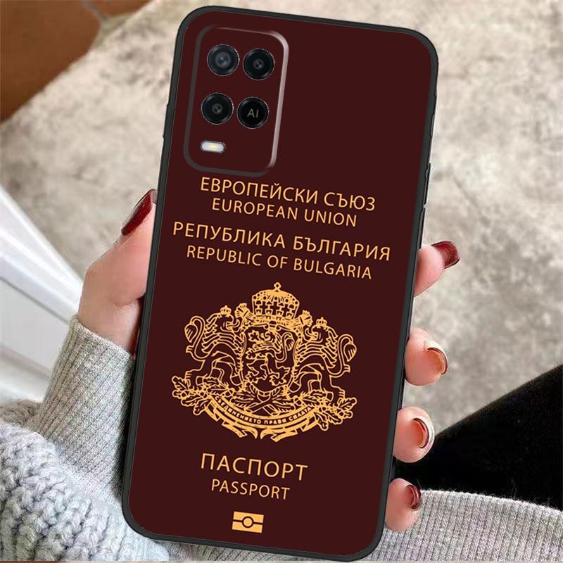 Чехол с флагом Болгарии для Oppo A38 A74 A94 A54 A18 A58 A78 A98 A80 A60 A40 A96 A76 A16 A15 A17 A57 A77 A5 Pro OPPO A17