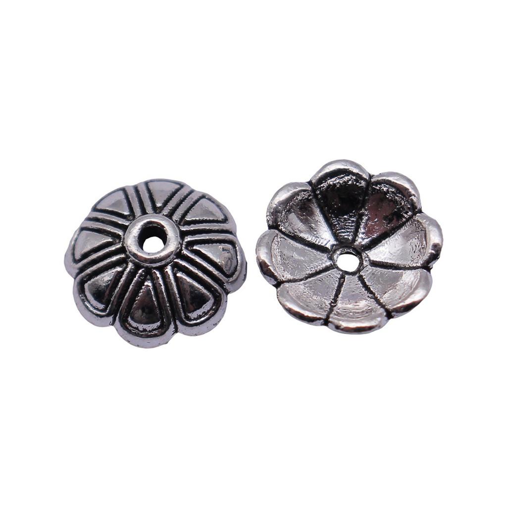 Flower Bead Cap Spacer Findings Ornate Covers For DIY Jewelry Making Materials