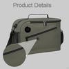 Insulated Bag with Zipper, Smart Temperature Display, Thermal Preservation for