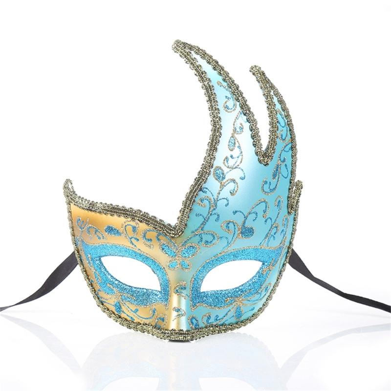 Masquerade Mask Half Face Mask Eye Mask Venetians Mask Halloween Costume Mask Mardi Gras Decorations Party Mask Gifts