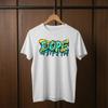 Dripping Dope Oversized T-shirt Drop Shoulder Lucky Dice Street-wear Shirt XL White