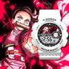 Anime Demon Slayer Armbåndsur Agatsuma Zenitsu Nezuko Tanjirou Kvarts Klokke Gave