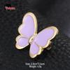 Cute Multicolor Butterfly Brooch - Versatile Accessory for Girls