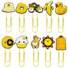 VSCO Fresh Cartoon PVC Paperclip Bookmark Set
