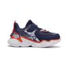 Li Ning Comfortable Non-Slip Shock Absorbing Wear-Resistant Breathable Lightweight Sports Shoes Kids Sneakers Dark-Blue YKNR136-3