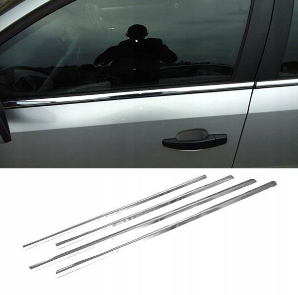 Fiat Panda III - CHROME SIDE DOOR WINDOW STRIPS