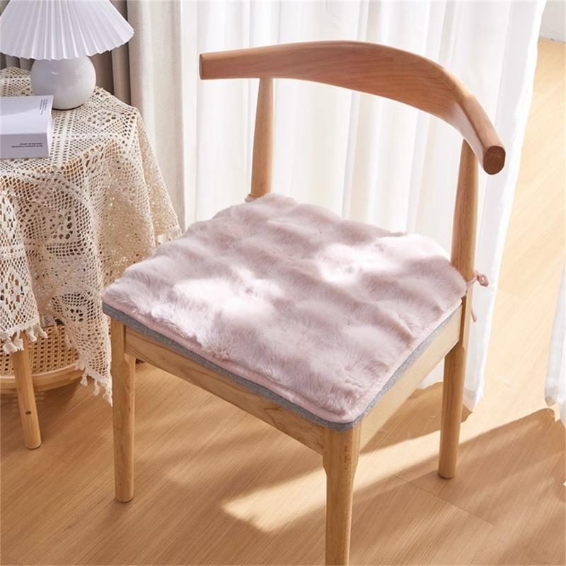 Plush Seat Cushion Square Chair Pads Home Bedroom Area Rugs Carpet Floor Pillow