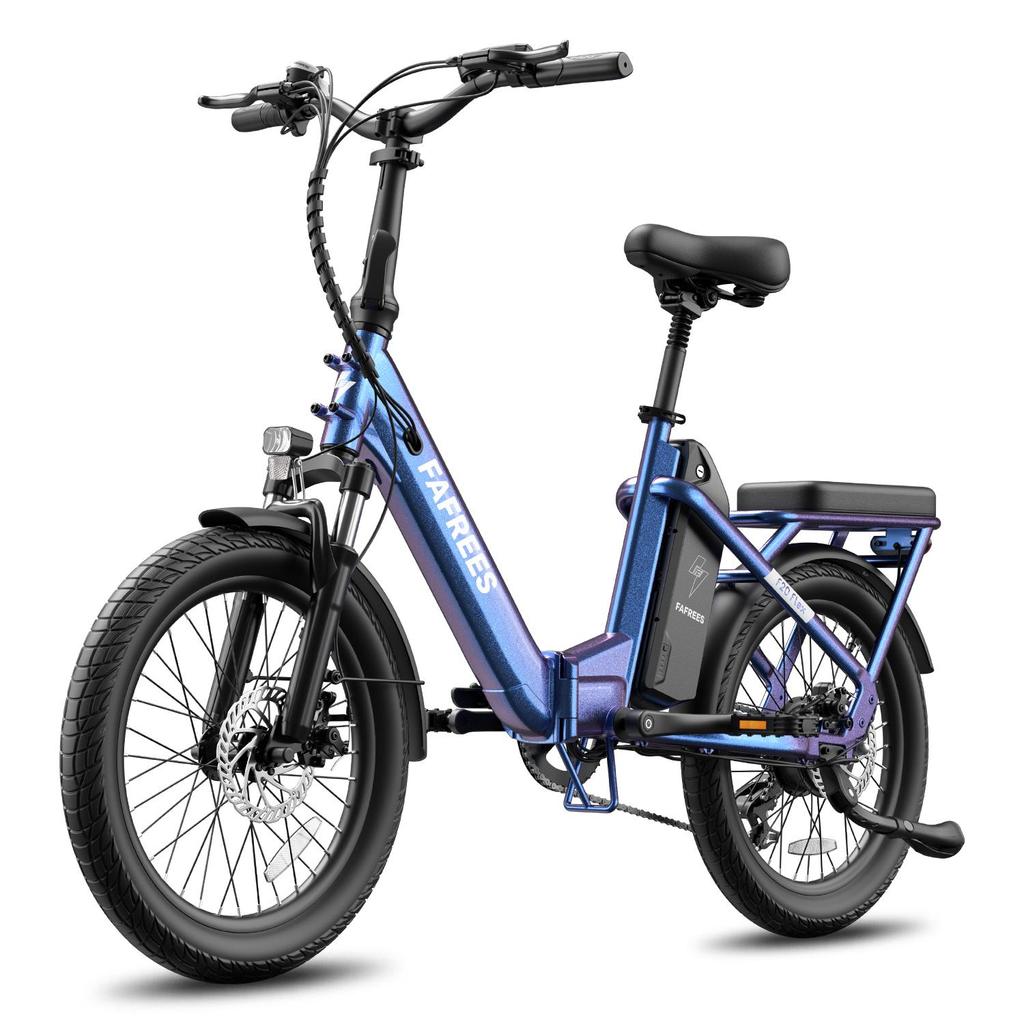Elektrofahrrad Fafrees F20 Flex 20" Reifen 250W Motor Faltbares City E-Bike Höchstgeschwindigkeit 25 km/h Doppelscheibenbremsen 36V 25Ah Maximale Zuladung 140 kg