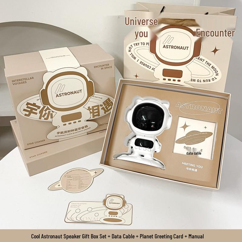 Bluetooth Astronaut Speaker - Kids' Birthday Gift for Boys Ages 5-10, Perfect for Middle Schoolers.