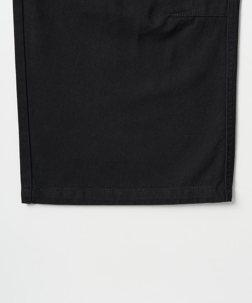 EXCONTAINER Utility Dart Cotton Pants (Black)